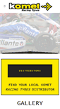 Mobile Screenshot of kometracingtyres.com