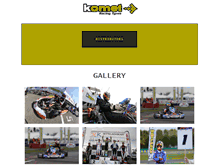Tablet Screenshot of kometracingtyres.com